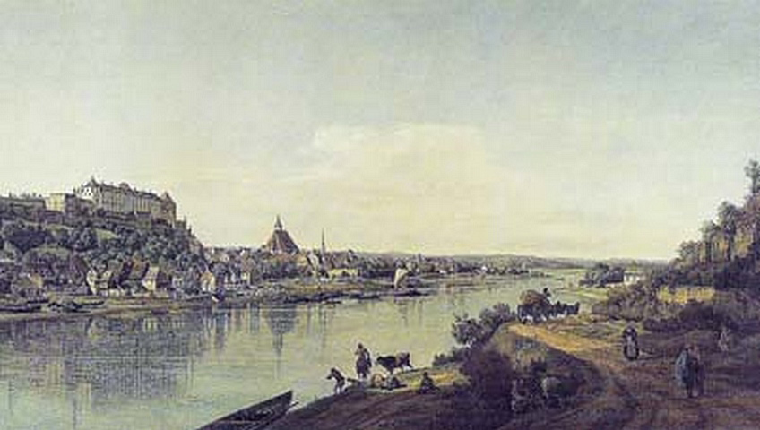 Vedutenmalerei Canaletto, Pirna